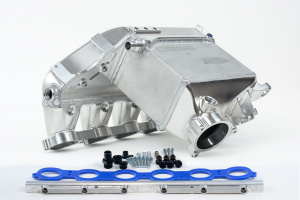 CSF RACE BMW S58 "Level-Up" Charge Air Cooler Manifold - Raw Billet - Img 2