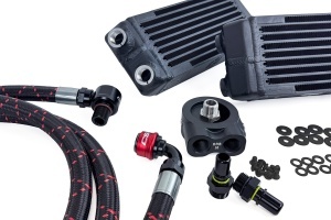 CSF RACE FL5 Honda Civic Type R Dual Engine Oil Cooler Kit - Img 2