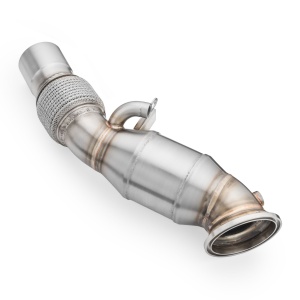 Downpipe BMW F30, F31, F34 GT LCI 330i, 330ix, 330e B48 + SILENCER - Img 4