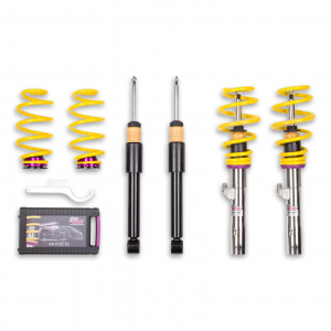 KW Coilover suspension V2 inox VW Golf MK 5 GTI 2.0 TFSI (200 Hp) - Img 1