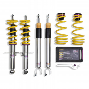 KW Coilover suspension V3 inox Nissan 370Z Z34 Coupe 2009 -> 3.7i V6 (328 Hp) - Img 1