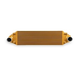 Mishimoto Ford Focus ST Intercooler Kit, 2013-2018, Gold w/ Polished Pipes - Img 4