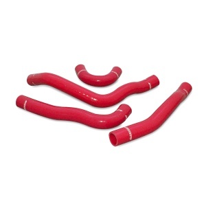 Mishimoto Mitsubishi Lancer Evolution X Silicone Radiator Hose Kit, 2008-2015, Red - Img 1