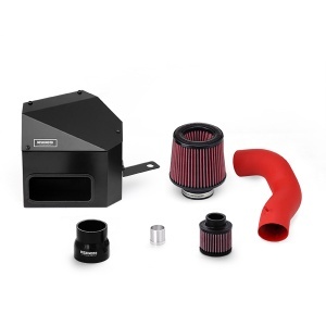 Mishimoto Volkswagen GTI Air Intake Kit, 2015-2021, Wrinkle Red - Img 2