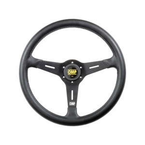 OMP OD0-2031-071 Steering Wheel Sand 380mm, Black Poliuretane