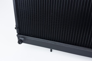 R32 Skyline GT-R/GTS High-Performance All-Aluminum Radiator - Black - Img 5