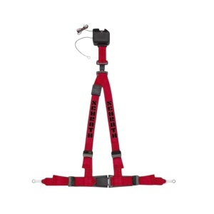SCHROTH 11512 Seat Belt Autocontrol 2 ASM 3-Point 50mm Right, Red