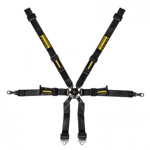 SCHROTH 94700-0 Racing Harness Profi 2x2 6-Point, Black for PORSCHE 911 (996 / 997)