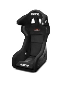 SPARCO 008019ZNR CIRCUIT II CARBON (size L) Racing seat, FIA 8855-1999, black - Img 1