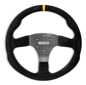 SPARCO 015R350CSO Steering wheel R350, suede, black, diam. 350 mm, flat