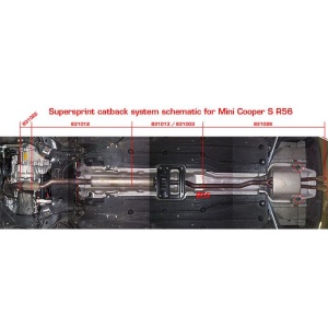 Supersprint Centre pipe 831013