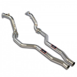 Supersprint Downpipe kit Right + Left(Replaces catalytic converter)