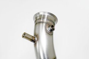 Supersprint Downpipe Right + Metallic catalytic converter(Replaces pre-catalytic converter + GPF)With bungs for the pressure sensor / EGT 725361