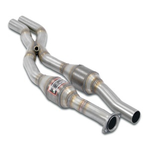 Supersprint Front Metallic catalytic converter right - left + "X-Pipe" 782832