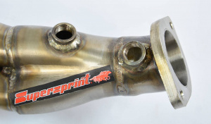 Supersprint Manifold Right + Left(replaces catalytic converters) - Img 4