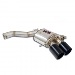 Supersprint Rear exhaust Right 100x75 Black