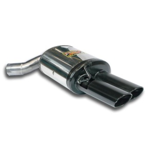 Supersprint Rear exhaust Right 100x75 "Gun Metal Grey" 771447