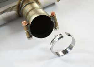 Supersprint Rear exhaust Right O100 - Left O100 with valve - Img 4