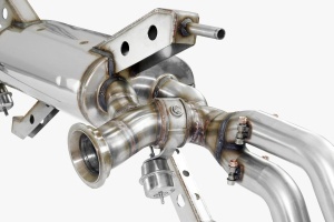 Supersprint Rear exhaust with valves Right - Left 4 exits(Deletes the stock, main catalytics - fits to the stock endpipes)-13,0 Kg 350854 - Img 4