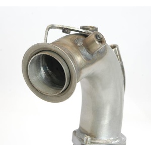 Supersprint Turbo downpipe kit(Replace diesel soot filter)With bungs for the pressure fittings and O² sensor 914611