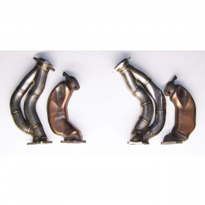 Supersprint Turbo downpipe kit Right - LeftAISI 310S steel 849811 - Img 4