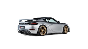 AKRAPOVIC DI-PO/CA/8/M Rear Carbon Fiber Diffuser (Matte) PORSCHE Cayman GT4 (718) - Img 2