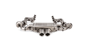 AKRAPOVIC E-PO/T/7 Evolution Header Set (Titanium) for PORSCHE 911 GT3 / GT3 TOURING (992) 2021-2024 - Img 2
