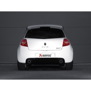AKRAPOVIC MTP-RECL3RSH Exhaust System Slip-On Line (Stainless Steel) for RENAULT Clio III RS 200 2009-2012 EC Approval - Img 4