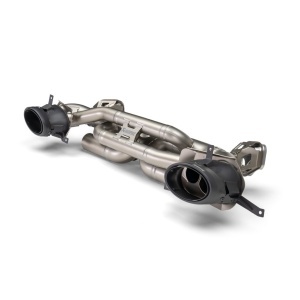 AKRAPOVIC S-PO/T/7 Exhaust System Slip-On Line (Titanium) for PORSCHE 911 Carrera / Carrera T / Carrera S / Carrera 4S (992.2) - Img 2