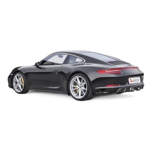 AKRAPOVIC S-PO/TI/5H Exhaust System Slip-On Line (Titanium) for PORSCHE 911 Carrera / S / 4 / 4S / GTS (991.2) OE Non Sport Exhaust / ECE Type Approval - Img 4