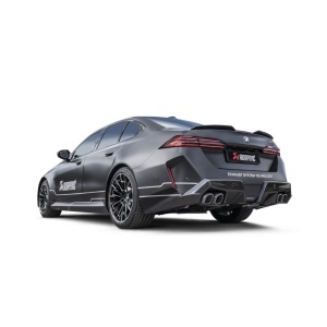 AKRAPOVIC TP-CT/79 Tail Pipe Set Hexagonal Design (Carbon) for BMW M5 (G90 / G99) - Img 4