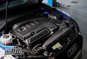 Audi RS3 8V.2 & 8Y / TTRS 8S Carbon fiber engine and manifold cover - Img 2