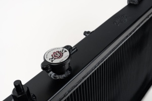 CSF RACE K-Swap 92-00 Honda Civic / 94-01 Acura Integra All-Aluminum Radiator - Black - Img 2