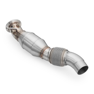Downpipe BMW E90, E91, E92 335d M57N2 +SILENCER - Img 3