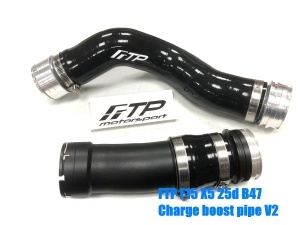 FTP F15 X5 25d B47 charge pipe boost pipe kit V2 - Img 2