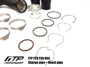 FTP F2X F3X N55 charge pipe boost pipe combination packages - Img 4