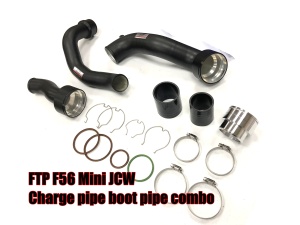 FTP Mini JCW V2 F56 B48 Charge pipe+Boost pipe V2 (X1 / 2AT / 2GT) 13717637197 ,13718650759 - Img 3
