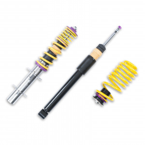 KW Coilover suspension V2 inox VW Golf MK 4 VR5 2.3i (170 Hp) - Img 2