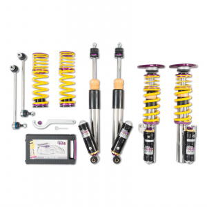 KW Coilover suspension V4 Clubsport incl. fa top mounts VW Golf MK 7 R 2.0 TSI 4motion (300 Hp) - Img 1