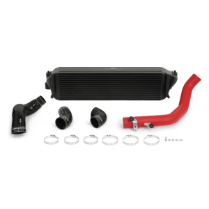 Mishimoto 17-21 Honda CTR Intercooler Kit, Black w/ Wrinkle Red