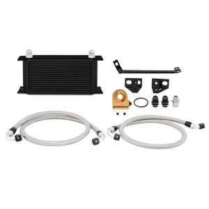 Mishimoto 2015-2017 Ford Mustang Ecoboost T-stat Oil Cooler, Black