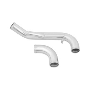 Mishimoto Mitsubishi Lancer Evolution X Lower Intercooler Pipe Kit, 2008-2015, Black Hoses - Img 3