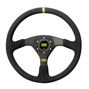 OMP OD0-1958-071 Steering Wheel Velocita 350mm, Black Suede