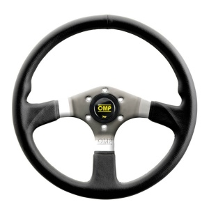 OMP OD0-2019-189 Steering Wheel Asso 350mm, Black Leather