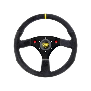 OMP OD0-2042-A02-071 Steering Wheel Alu S 320mm, Black Suede