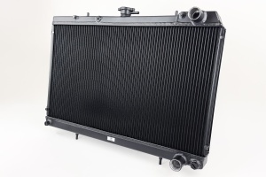 R32 Skyline GT-R/GTS High-Performance All-Aluminum Radiator - Black - Img 2
