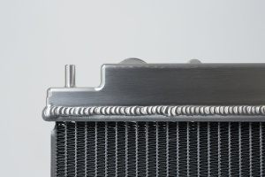 R33 Skyline GT-R/GTS & R34 GT-T Full Billet Aluminum Radiator - Raw Billet - Img 7