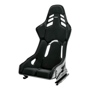 RECARO 076.32.1B21 Race Seat Podium GF Left Side (ABE / FIA 8855-1999) SAB, Black Velour, Size L