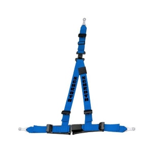 SCHROTH 10011E Seat Belt Rallye 3 ASM 3-Point 50mm Left, Blue