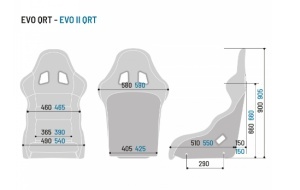SPARCO 008007RNR Racing seat EVO QRT, FIA 8855-1999, black - Img 5